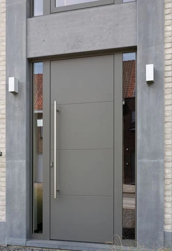Modern Aluminium Enterence Panel Door 12 e1692177381961