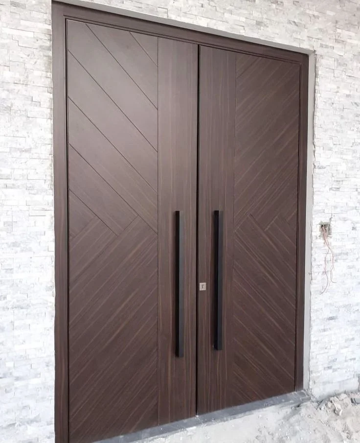 Modern Aluminium Enterence Panel Door 13