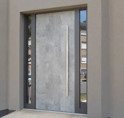 Modern Aluminium Enterence Panel Door 3