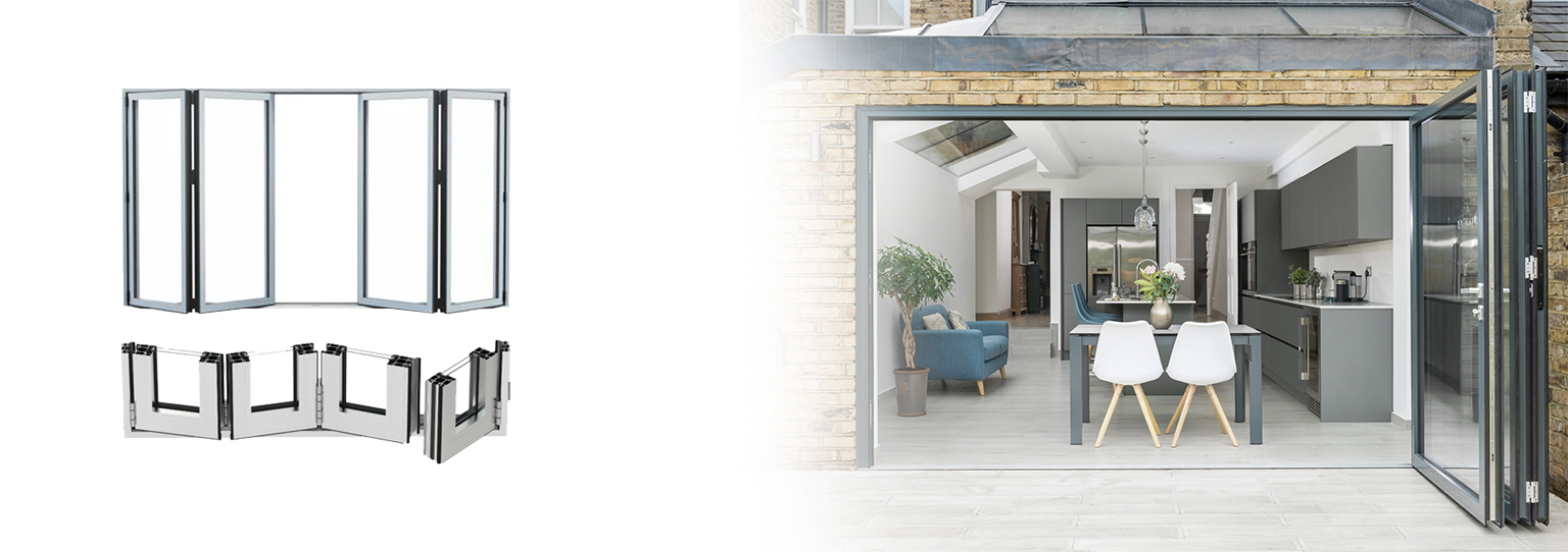 Katlanır Cam Balkon Sistemleri (Folding) 1 Katlanır Akerdeon (Folding) Cam Balkon Sistemleri